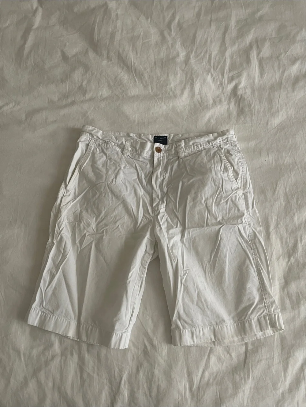 J. Crew white shorts